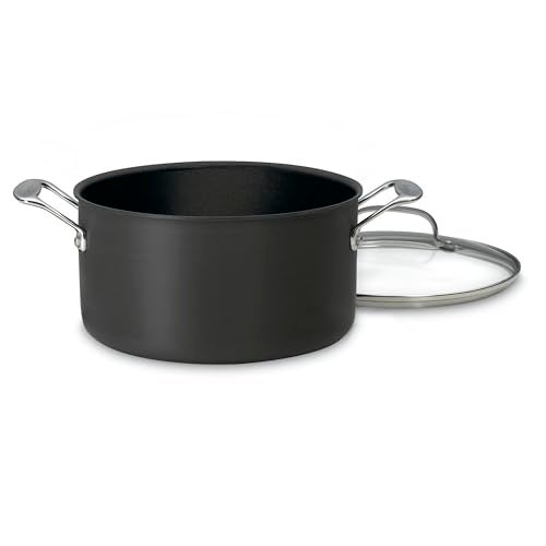 Cuisinart Chefs Classic 6Quart PURELYCERAMIC Nonstick PFAS Free HardAnodized Stockpot with Cover 644C24 - Image 1