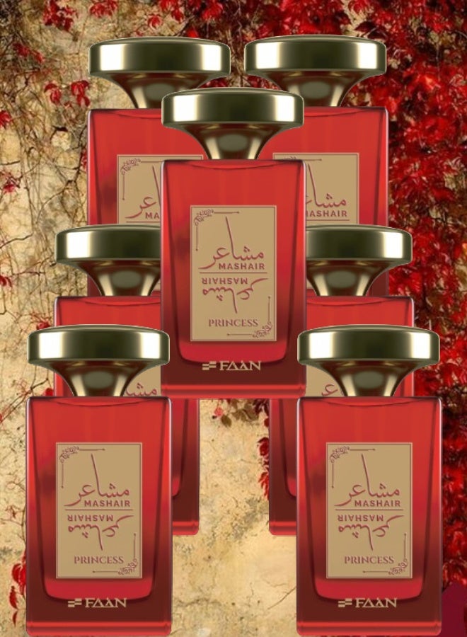 فاان 7 قطع عطر مشاعر برنسيس 100مل - Image 1