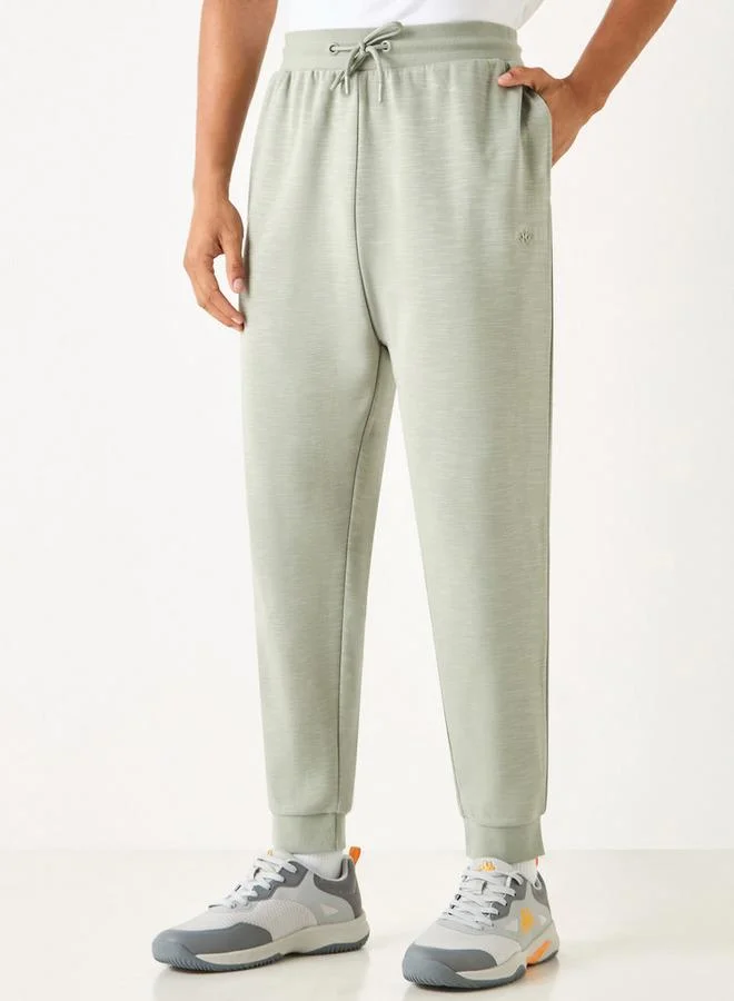 Kappa Joggers with Drawstring Closure and Pockets