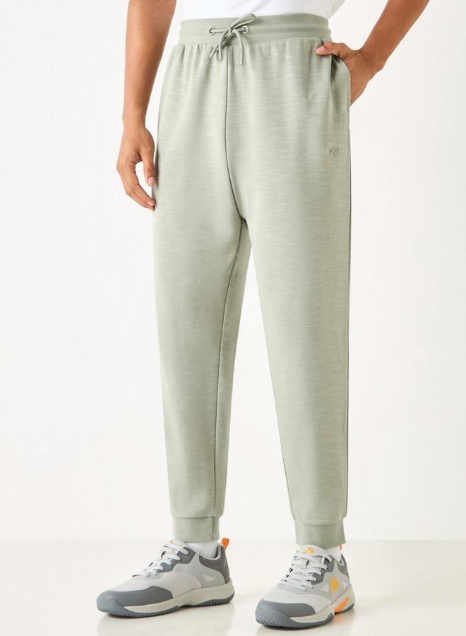 Kappa Joggers with Drawstring Closure and Pockets - Image 1