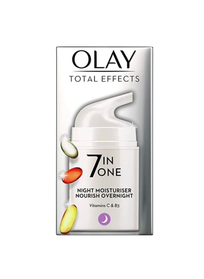 Olay 7 in 1 Moisturizing Night Cream, Firming Anti-Aging, 50 gm
