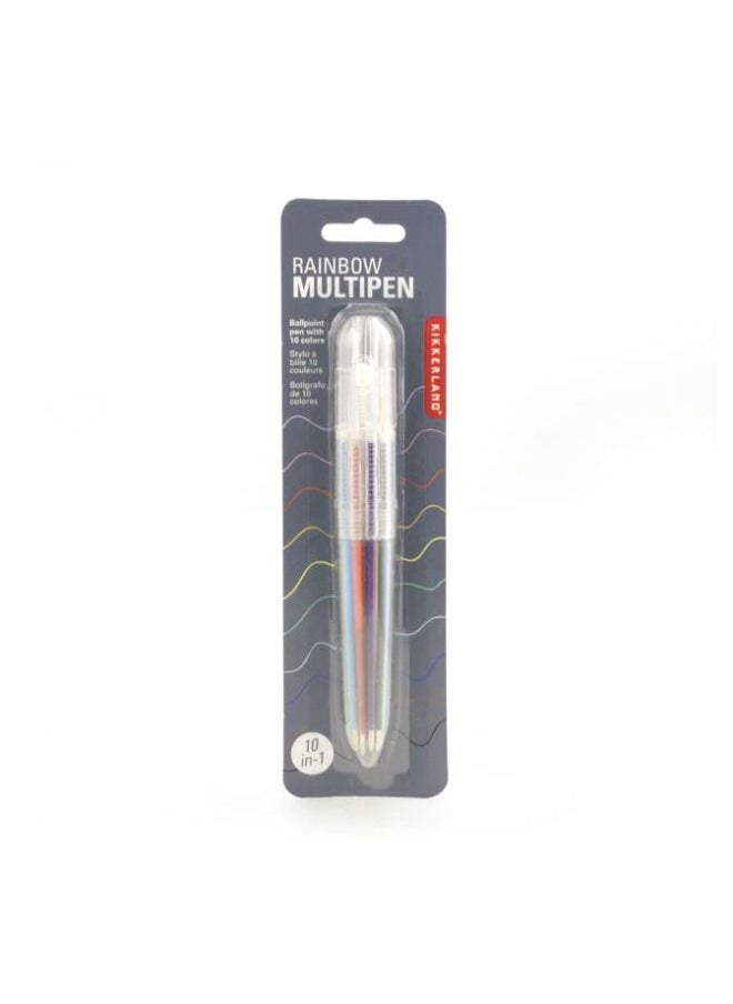 Rainbow 10 in 1 Pen - Multicolour