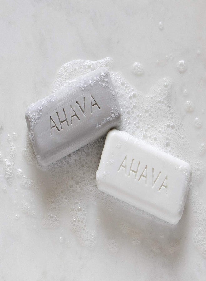 AHAVA Moisturizing Dead Sea Salt Soap, Duo Set - Face & Body Cleansing Bar to Moisture Skin, Enriched with Exclusive Blend of Dead Sea Osmoter & Dead Sea Salt, 6.8 Oz, Product Appearance May Vary - Image 2