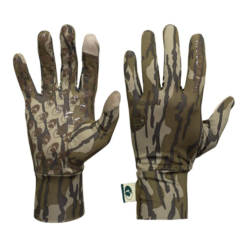 Mossy Oak Lightweight Camo Hunting Gloves - Image 1