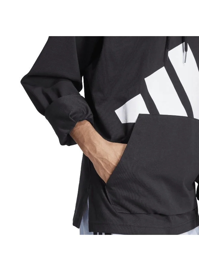 Adidas  essentials big logo single men hooded sweatshirt for Men | Best Price UAE