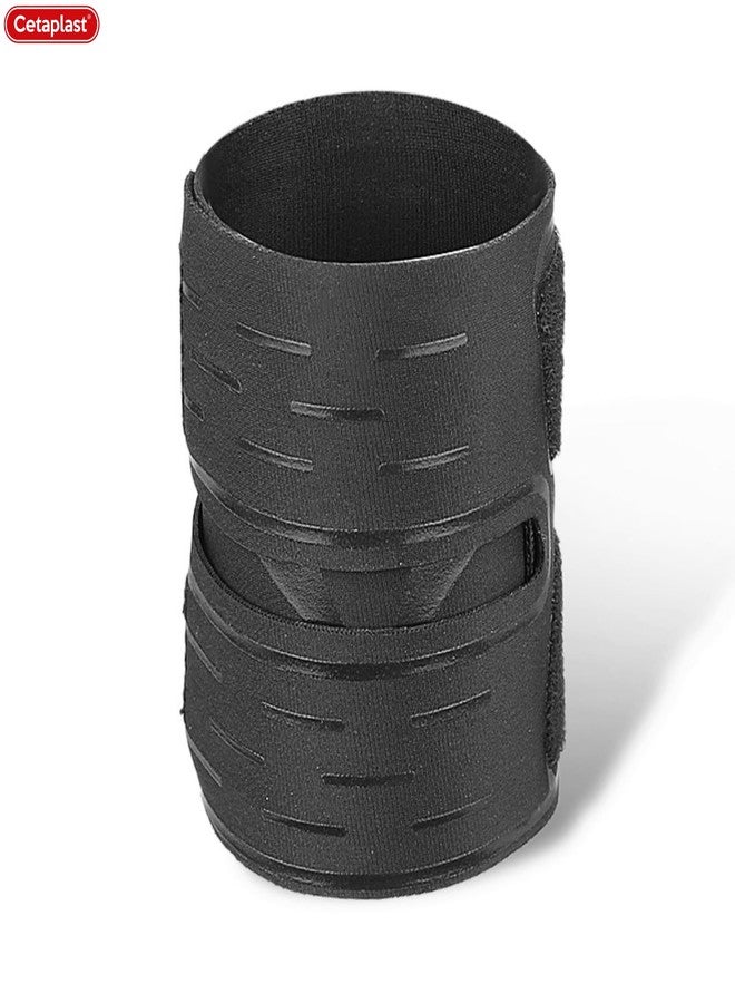 Cetaplast Premium Adjustable Wrist Support with Double Straps – Breathable Mesh Wrist Brace for Gym, Weightlifting & Heavy Workouts (Compression Wrap) Right Hand - Image 5