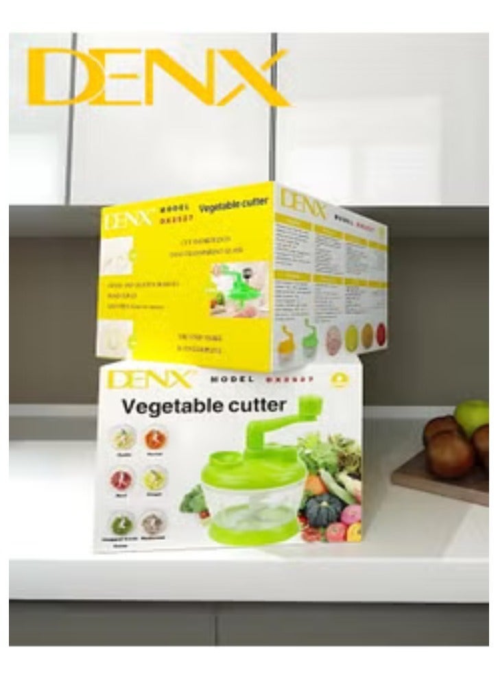 Denx Multi-purpose Manual Vegetable Chopper and Slicer Food Chopper, Fruit and Vegetable Chopper, Manual Meat Chopper, Vegetable Chopper  DX 2527 - Image 5