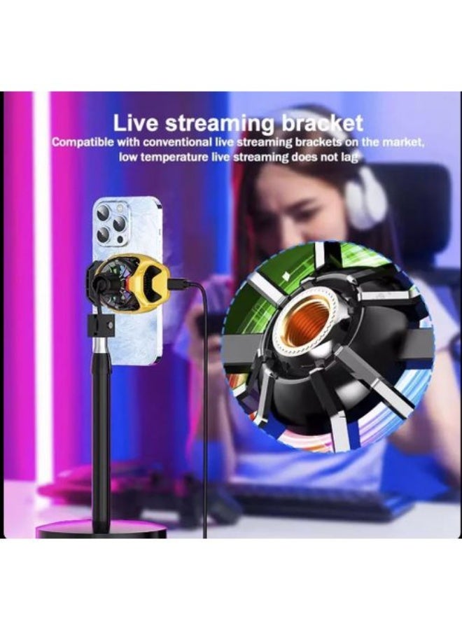 Memo Phone Cooler DL22, Cooler, Cell Phone Cooling Fan Portable Phone Radiator, Semiconductor Mobile Radiator -black - Image 5