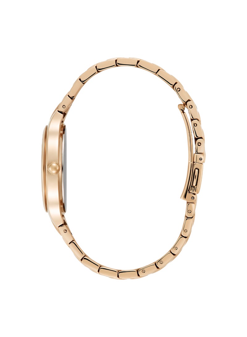 OLIVIA BURTON ROUND ANALOG WOMEN'S CARNATION GOLD CASE WATCH - 24000210 - Image 4