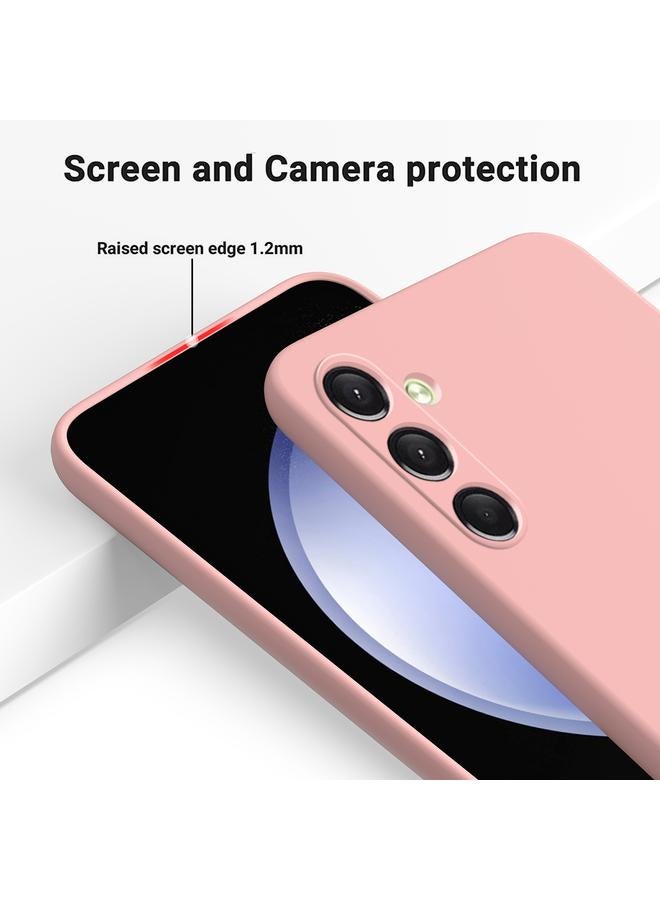 اس-توب جراب لهاتف Samsung Galaxy A24 4G مصنوع من السيليكون السائل المقاوم للصدمات بلون نقي - Image 5