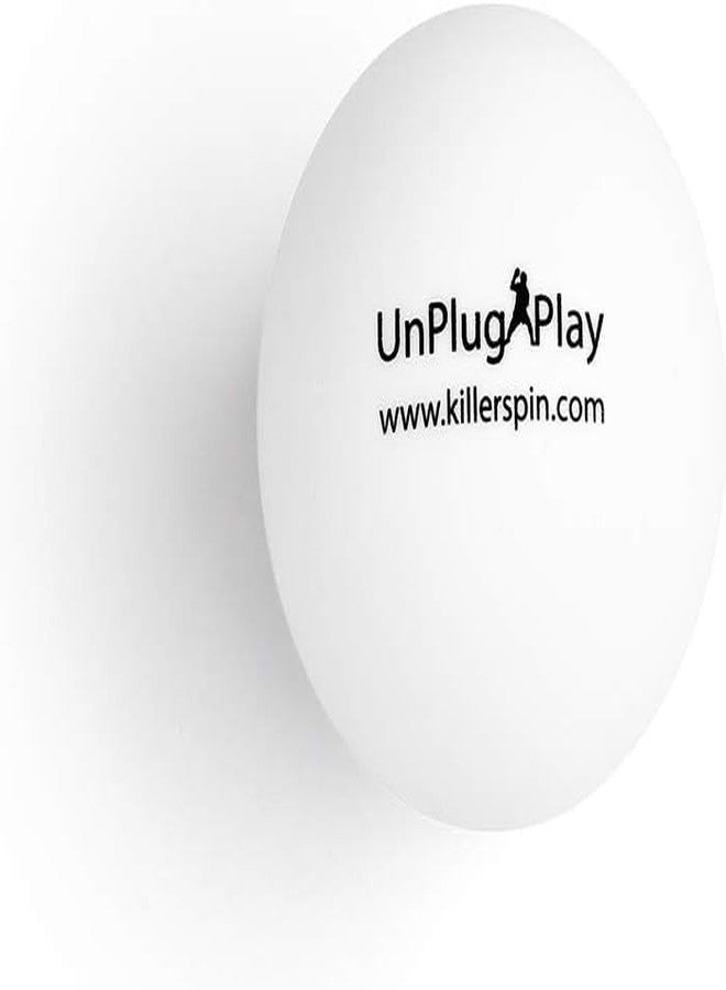 Killerspin 1-Star 40+ Table Tennis Balls, 25-Pack - White | Regulation Size 40mm | High-Performance ABS Training Balls for Enhanced Durability and Consistent Bounce - Image 4