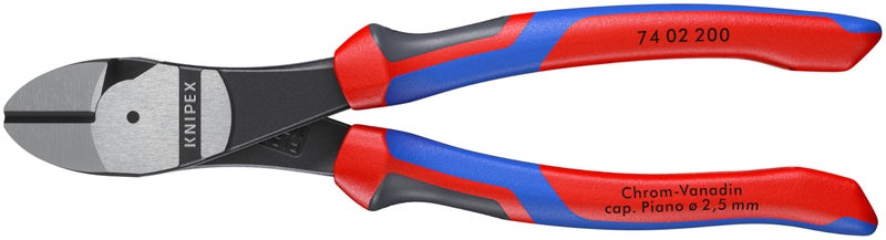 KNIPEX كينبيكس - KPX7402200 أدوات - قواطع قطرية عالية الرفع، متعددة المكونات (7402200) 8 بوصات - Image 1