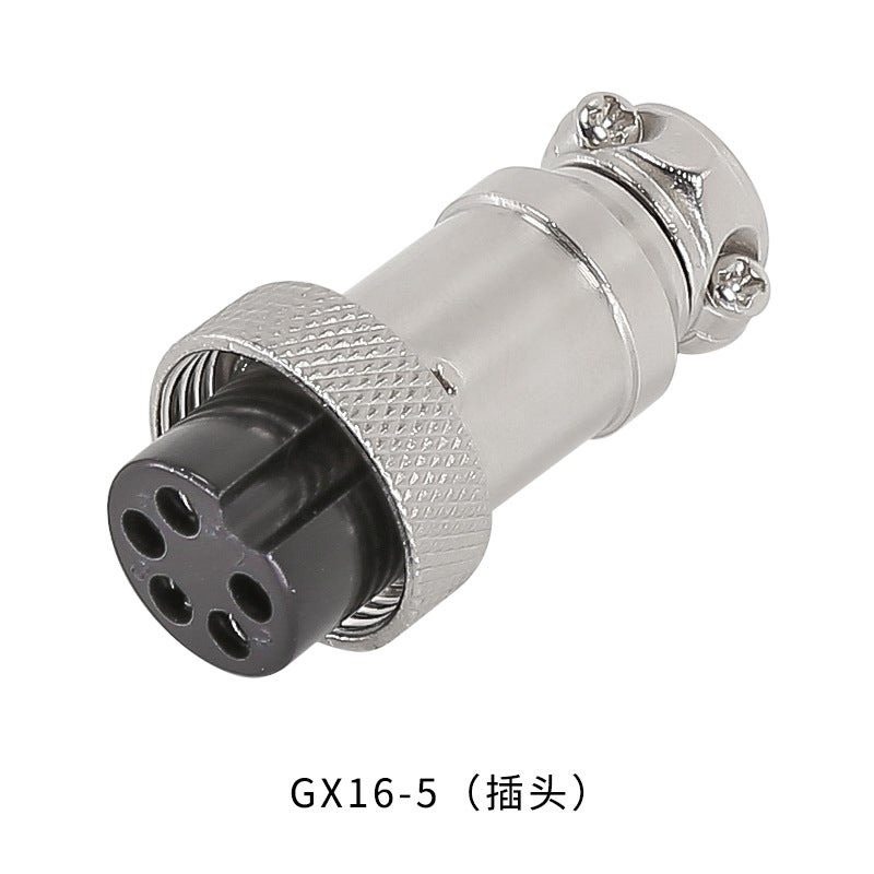 Aviation Plug Gx16-2/3/4/5/6/7/8/9/10 Core Hexagon Nut Cable Connector - Image 1