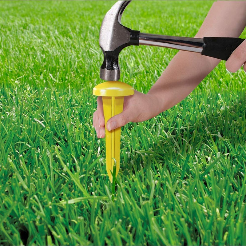 Simple Solution Pee Post Outdoor Dog Training Aid, 13-Inch Pheromone Infused Yard Marking Stake for Puppy Potty Training, Housebreaking, Lawn and Garden Dog Pee Attractant, Reusable Potty Helper - Image 2