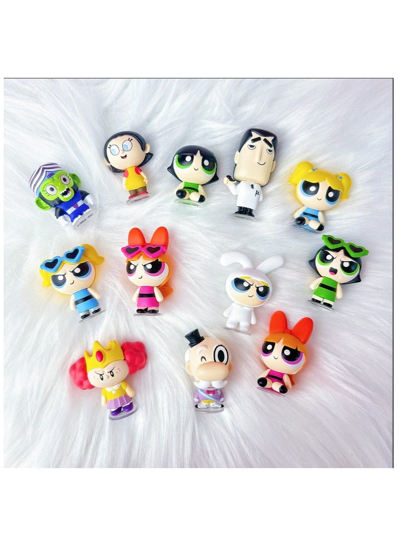 General Powerpuff Girls Series Mini Bean Blind Bag Trendy Doll Boutique Cute Grain Ornaments  - Image 4