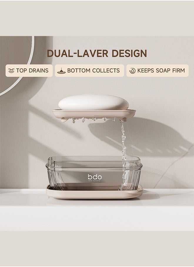 bdo - BDO Travel Soap Case, 100% Leakproof Soap Box with Lid, Bar Soap Holder for Traveling, Portable Soap Container for Gym, School, Camping - Image 1