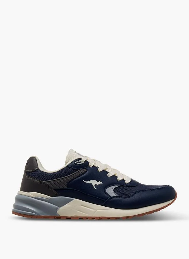 Kangaroos Blue Men Lace-Up Sneakers for Men | Best Price UAE