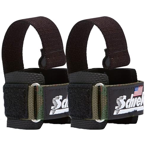 Schiek Sports Model 1000-DLS Deluxe Dowel Straps For Weight Lifting - Image 1