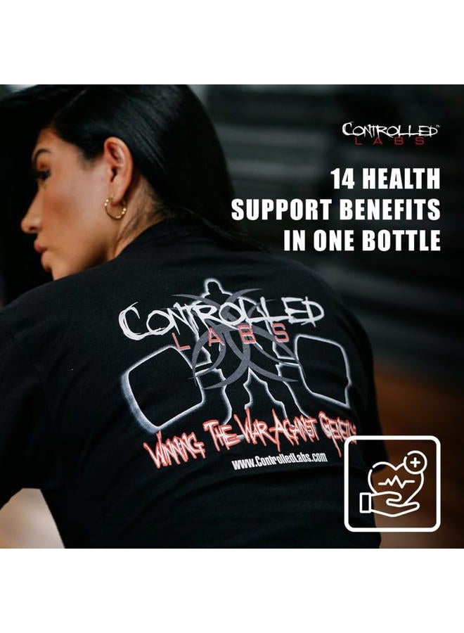 controlled labs Health IQ Orange 90 Tablets - Image 2