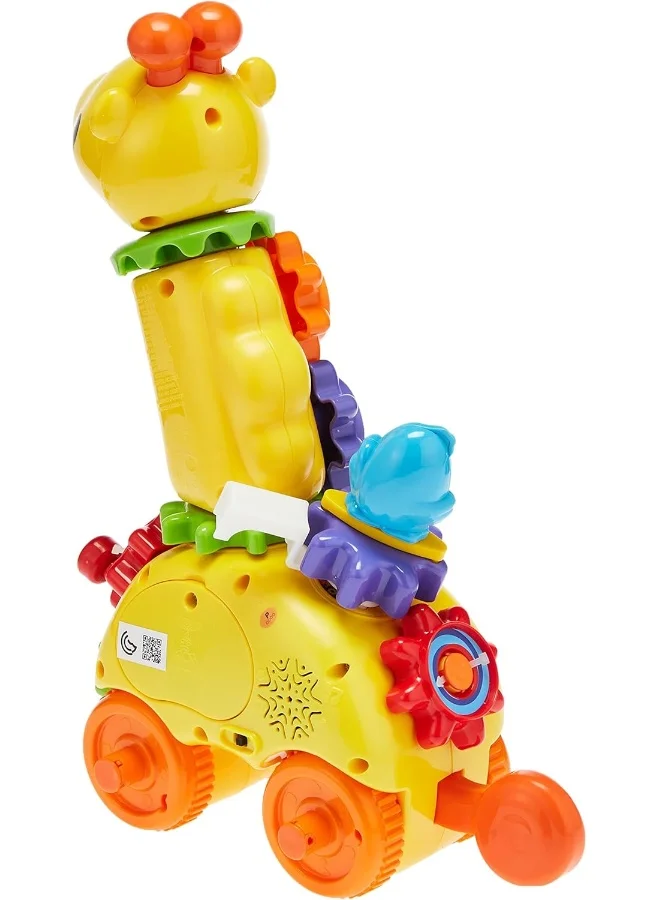vtech 199103 Gearzooz Gear Up And Go Gearaffe- Multi Color