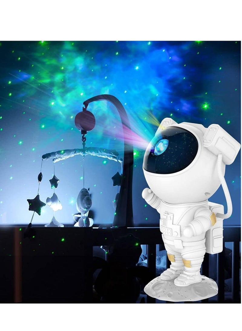 ELTRAZONE Astronaut Star Projector Night Lights, Kids Room Decor Aesthetic,Astronaut Nebula Galaxy Projector Night Light,Remote Control Timing and 360°Rotation Magnetic Head,Lights for Bedroom,Gaming Room Decor - Image 3