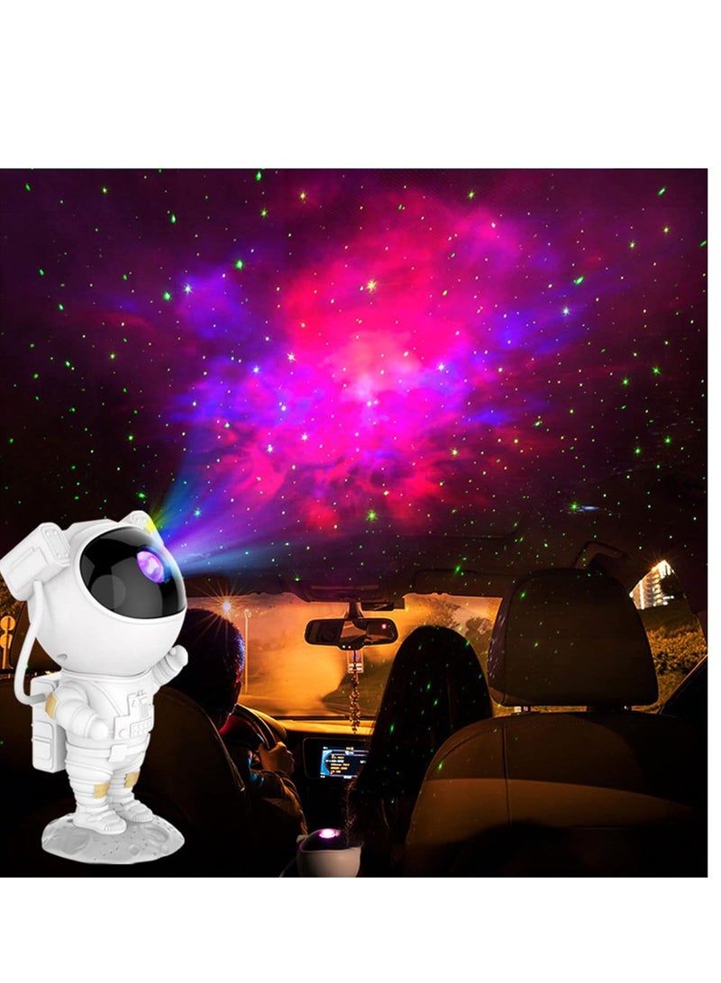 ELTRAZONE Astronaut Star Projector Night Lights, Kids Room Decor Aesthetic,Astronaut Nebula Galaxy Projector Night Light,Remote Control Timing and 360°Rotation Magnetic Head,Lights for Bedroom,Gaming Room Decor - Image 2
