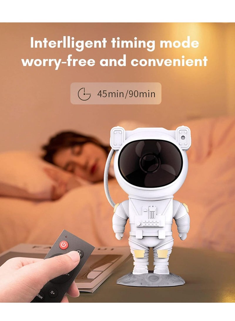 ELTRAZONE Astronaut Star Projector Night Lights, Kids Room Decor Aesthetic,Astronaut Nebula Galaxy Projector Night Light,Remote Control Timing and 360°Rotation Magnetic Head,Lights for Bedroom,Gaming Room Decor - Image 5