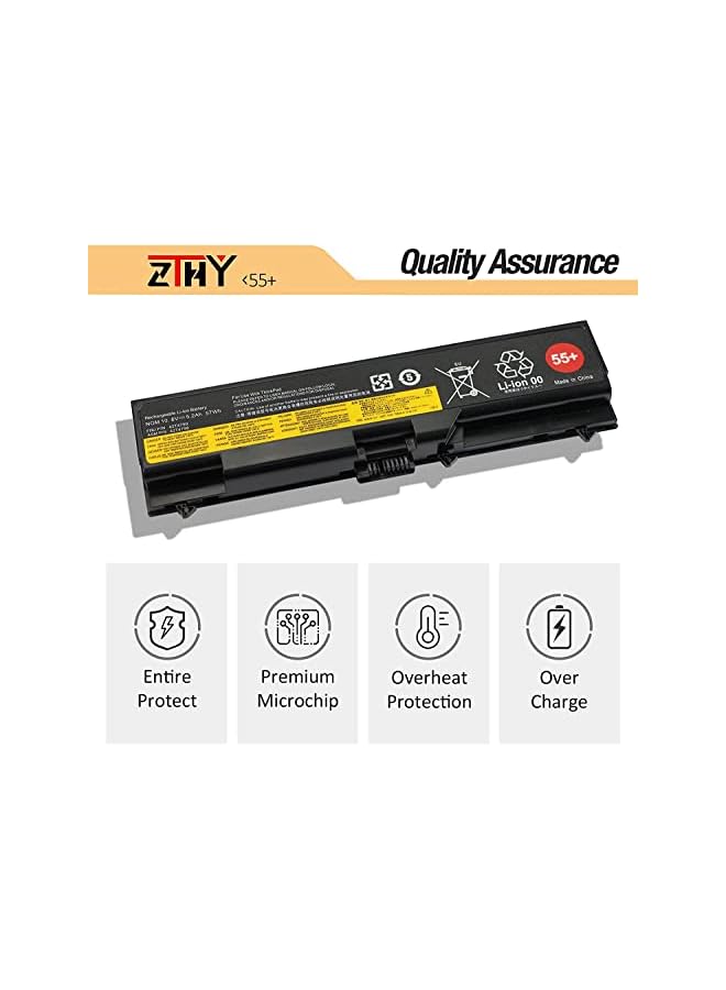 ZTHY 55+ T410 Laptop Battery For Replacement Lenovo Thinkpad T510 T520 W510 W520 L412 L420 L512 Sl410 Sl510 0A36303 42T4799 42T4751 42T4235 42T4753 42T4796 45N1001 45N1005 57Wh - Image 4