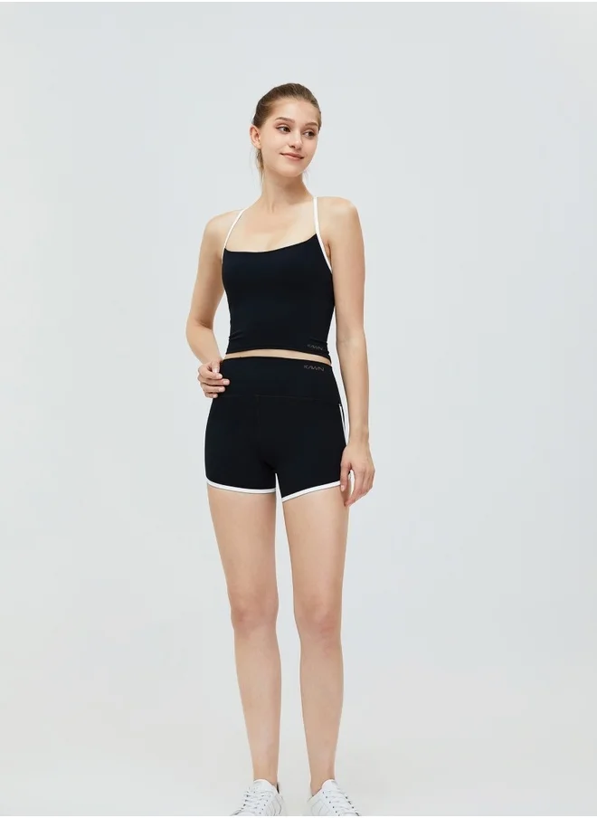 KAWN.YOGA Womens High Waist Workout Sport Yoga Shorts