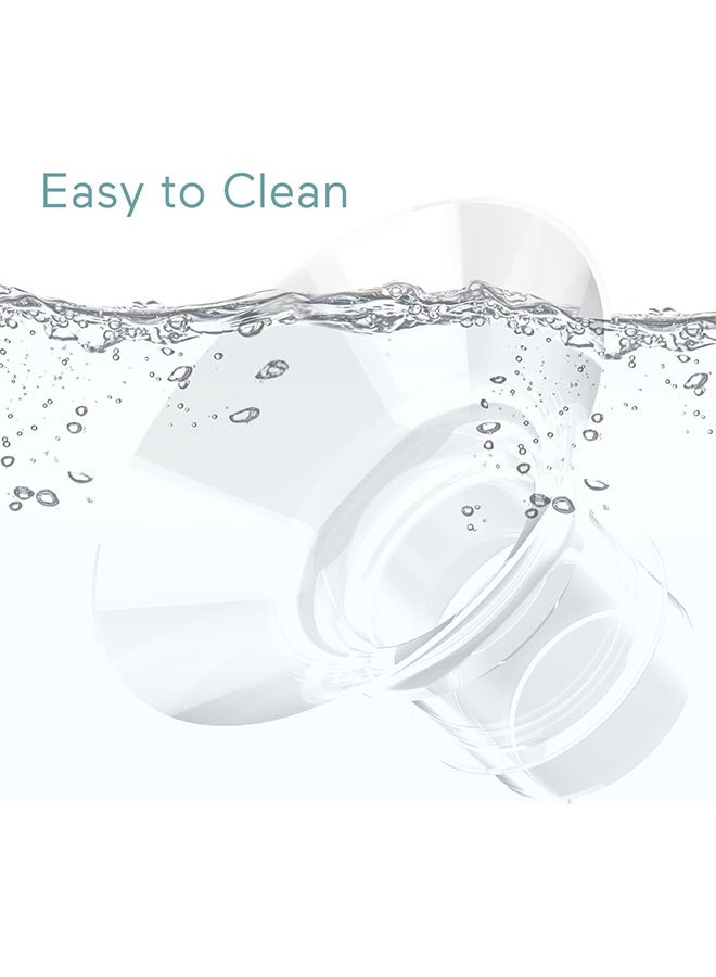 إم إكس إن 8 مضخات حليب الثدي PCS، متوافقة مع مومكوزي S12 برو/S9 برو/S12/S9 كأس مضخة الثدي القابلة للارتداء، خفض حجم النفق 24 مم إلى أحجام أخرى - Image 3