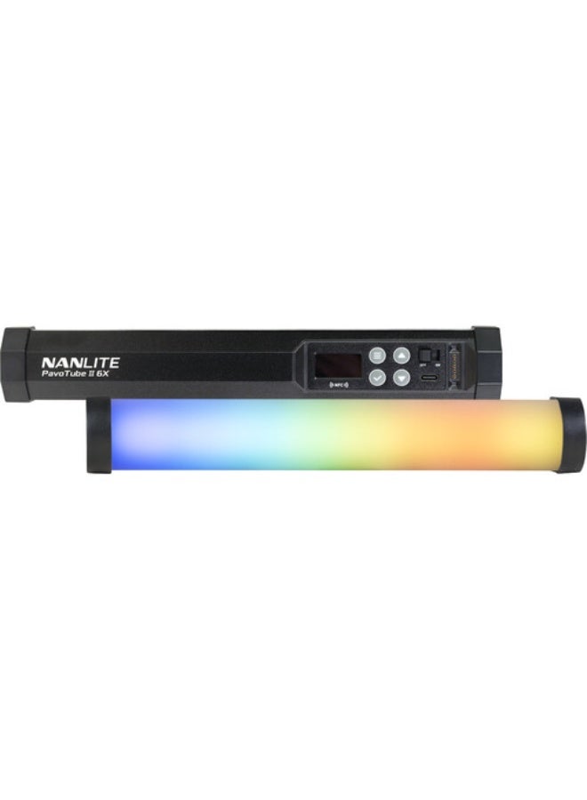 Nanlite PavoTube II 6XR RGB LED Pixel Tube Light (30CM) - Image 1