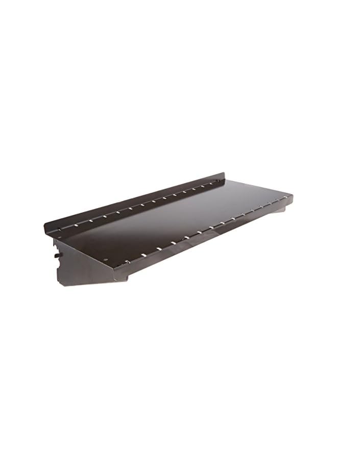 PROMASS promass ASM-SH-1606 B Deep Pegboard Shelf Assembly for promass Pegboard Only, 6", Black  - Image 2