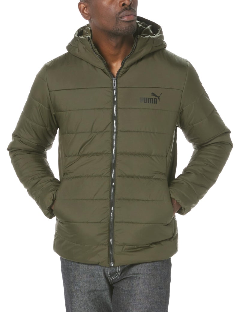 PUMA Mens ESS Hooded Padded Jacket - Image 4