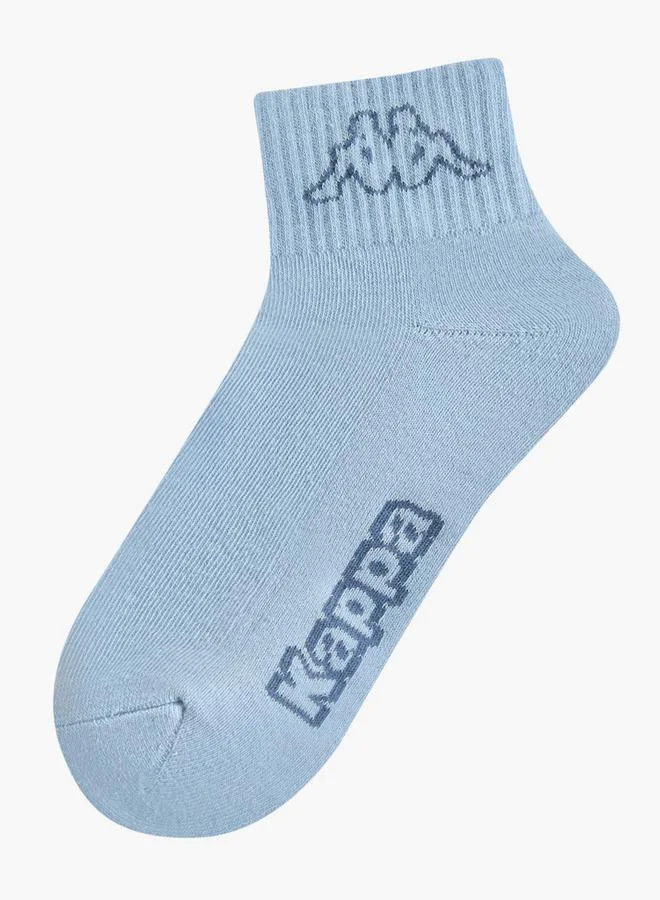كابا Kappa Pack of 3 Quarter Crew Length Socks