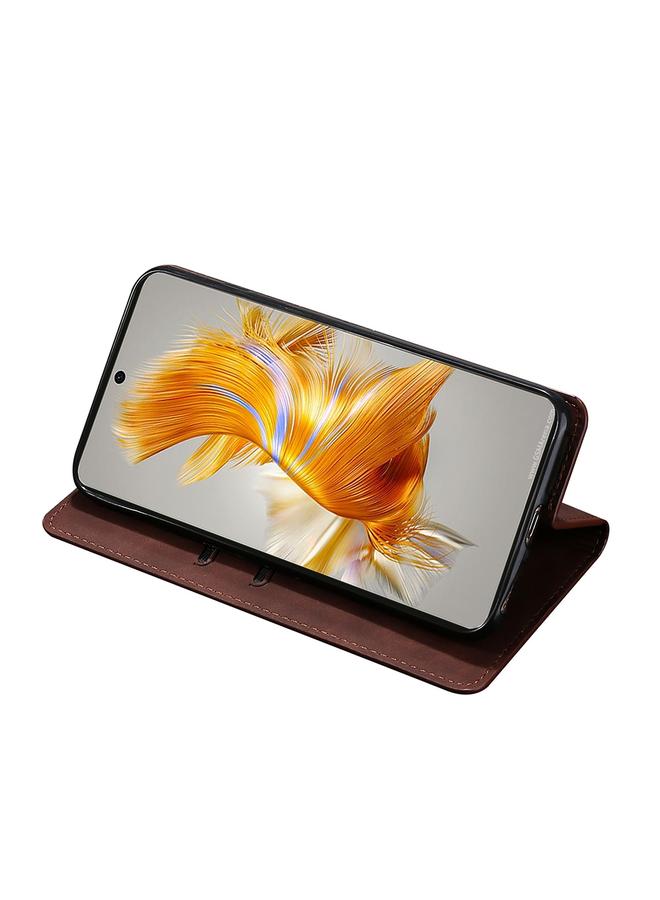 اس-توب جراب لهاتف Motorola Edge X30 Pro 5G/Edge 30 Ultra Skin Feel جراب هاتف جلدي مغناطيسي أفقي قابل للطي - Image 4