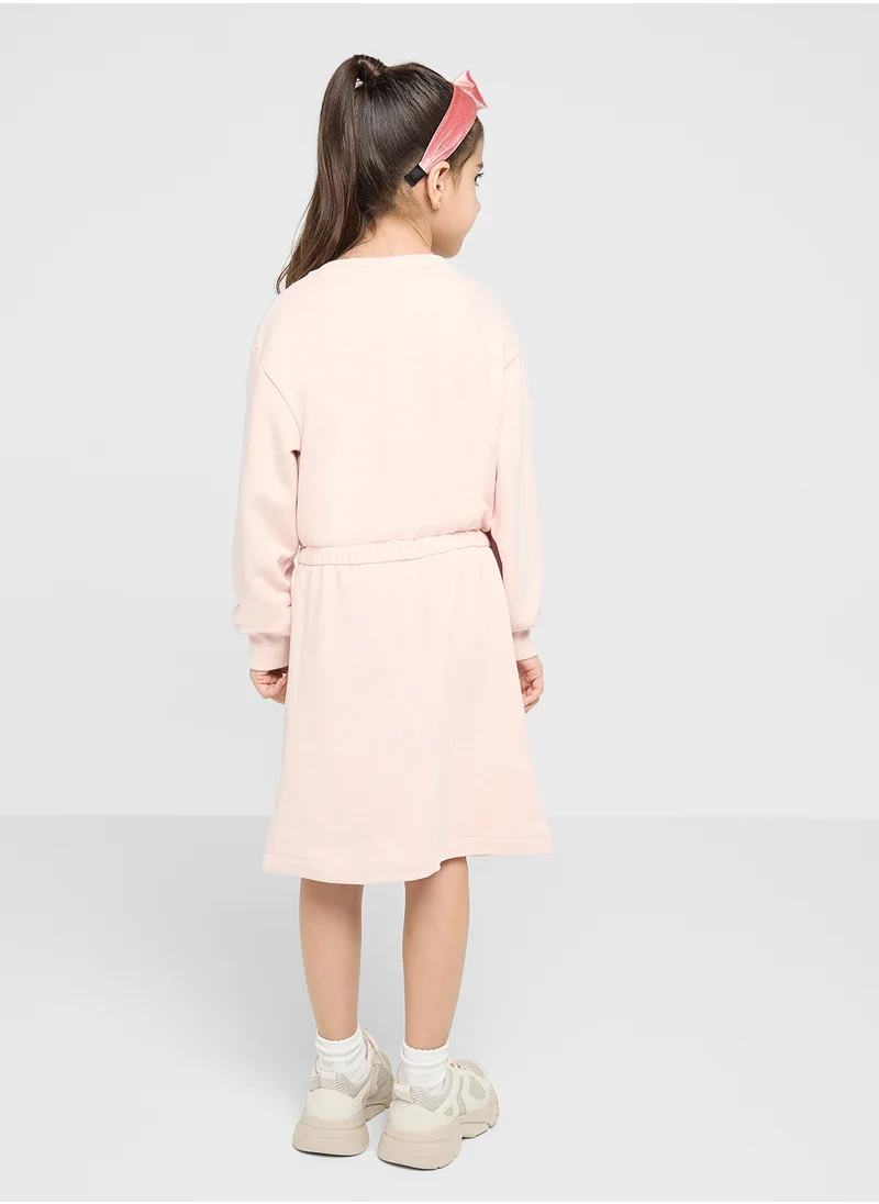 Calvin Klein Jeans CK SIGNAGE LS HWK DRESS