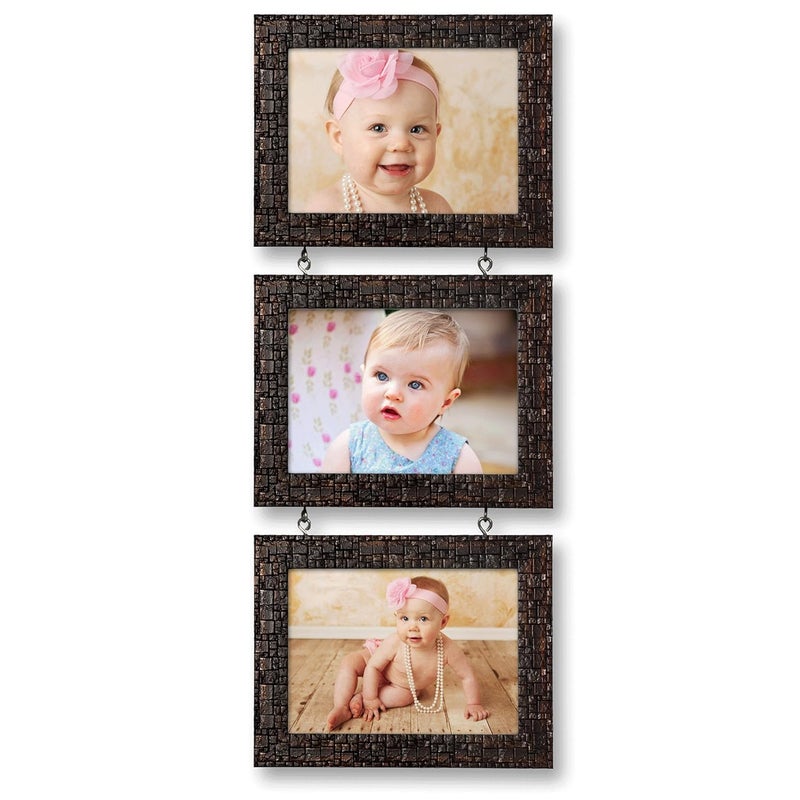 AJANTA ROYAL Personalized 35 x 7 Photo Frames Metallic A55CTP - Image 1