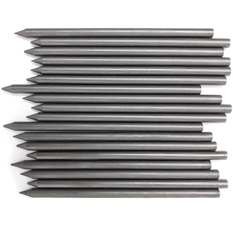June Gold 18 Pieces, 5.6 mm 2B Lead Refills, 120 mm Length, Extreme Bold Thickness, Break Resistant Lead/Graphite - Image 3