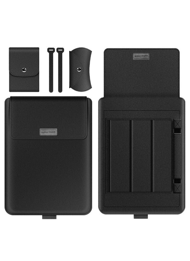 Generic - Suitable For Apple MacBook13 Laptop Bag 15.6 Lenovo Xiaoxin Four-piece Bracket Inner Bag-Color:CAMEL-Applicable Model:16/17 Inch Universal (with Medium Package) - Image 1