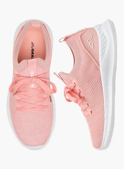 Oaklan by Shoexpress Textured Sports Shoes with Lace-Up Closure