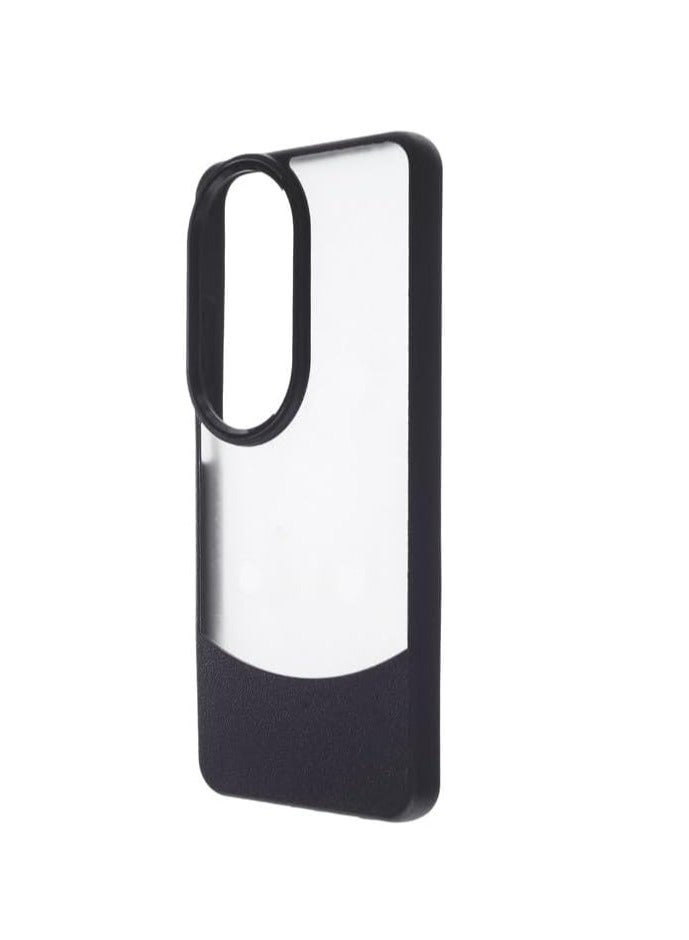 Shockproof Silicone Back Cover for Oppo A60 - Black - Image 2