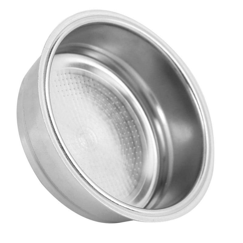 Garosa Coffee Filter Basket Stainless Steel Strainer, Cup 51mm Single Layer Non Pressurized Filter Basket Strainer Fit for - Image 1