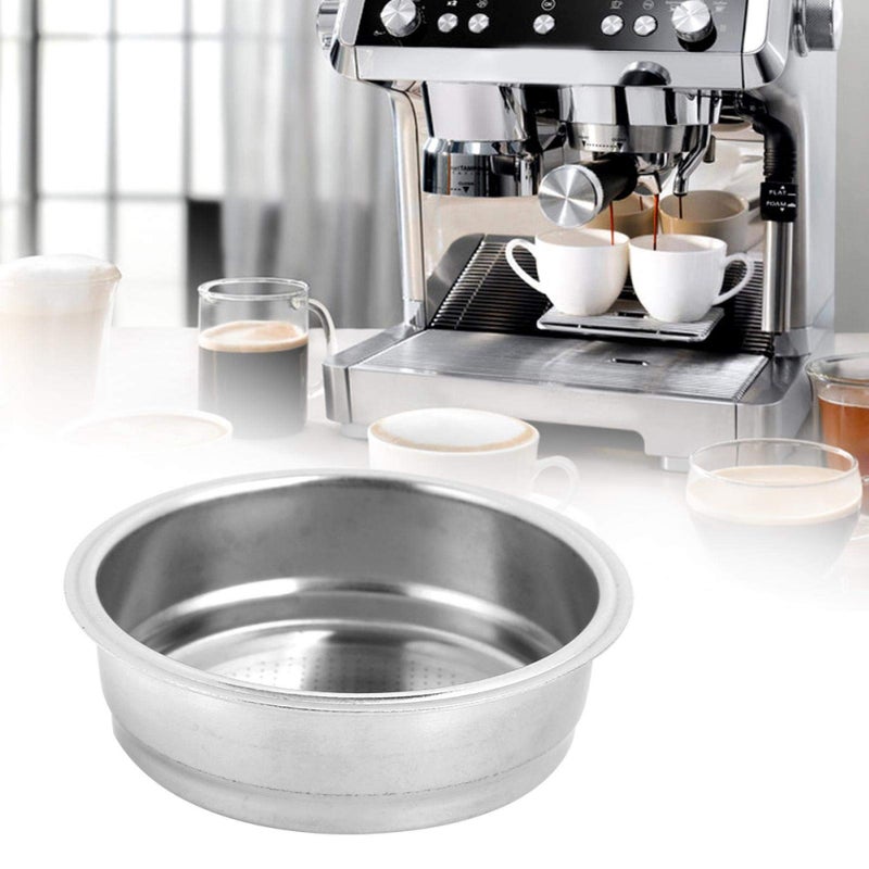Garosa Coffee Filter Basket Stainless Steel Strainer, Cup 51mm Single Layer Non Pressurized Filter Basket Strainer Fit for - Image 4