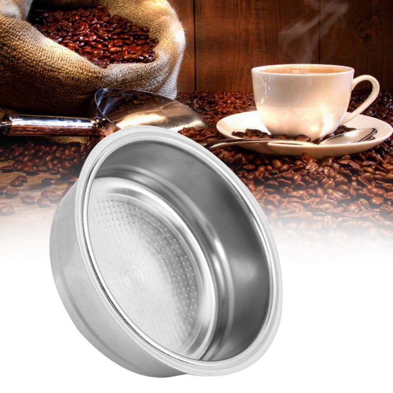 Garosa Coffee Filter Basket Stainless Steel Strainer, Cup 51mm Single Layer Non Pressurized Filter Basket Strainer Fit for - Image 5