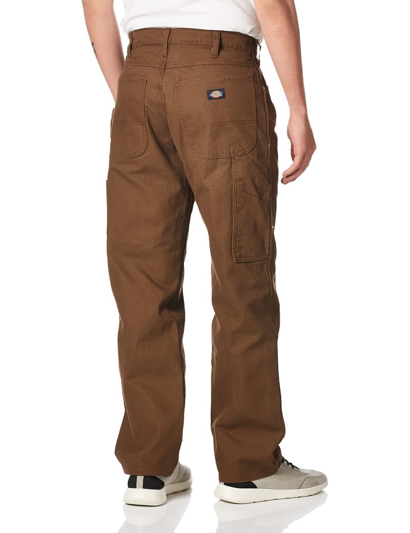 Dickies Mens Relaxed Fit Sanded Duck Carpenter Jeans, Brown Duck, 36W x 32L US - Image 3