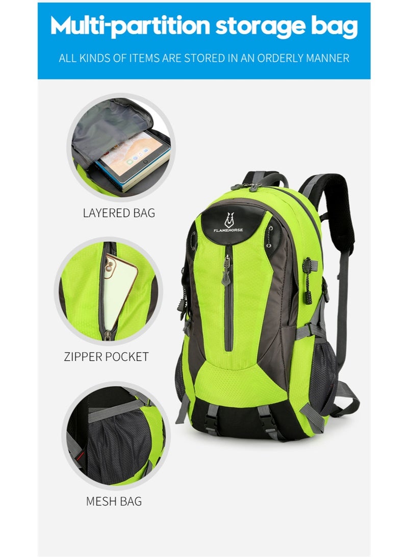 FLAMEHORSE New Mountaineering Bag Outdoor 40L Backpack Waterproof Backpack Men And Women Hiking Backpack Outdoor Sports Bag - Image 5