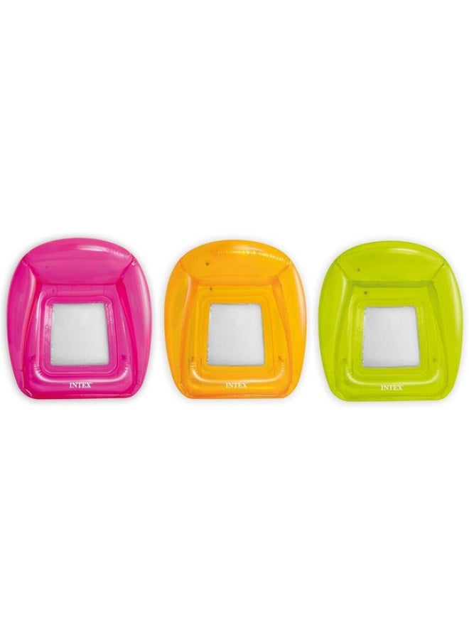 INTEX Inflatable Transparent Pool Lounge Assorted Color 104 x 102cm INT56802 - Image 4