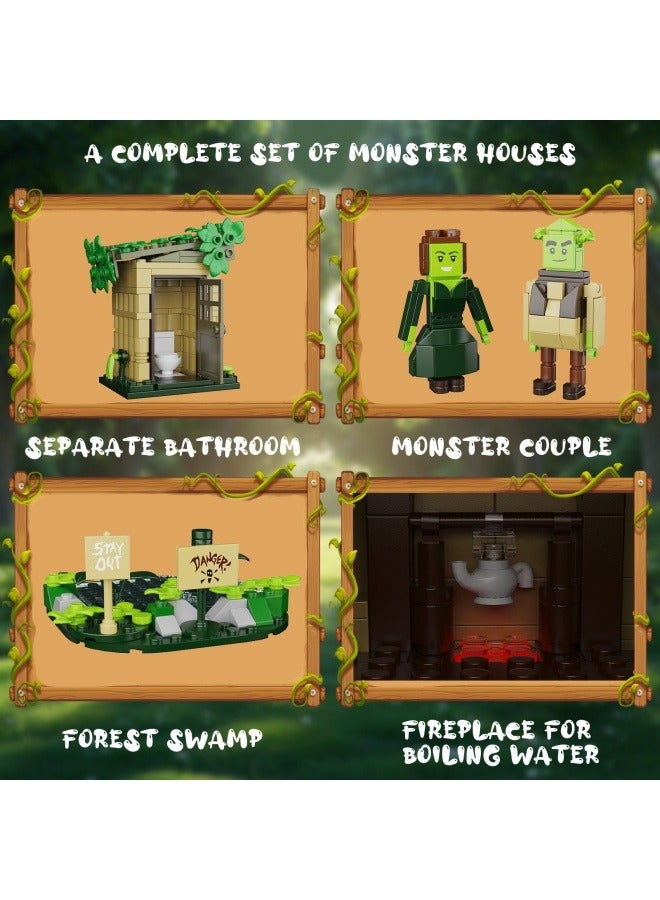 عام السلسلة المعمارية Shrek 's Swamp Shrek 's Swamp تحتوي على الكهرباء والجزيئات الصغيرة لبناء اللبنات الأساسية - Image 3