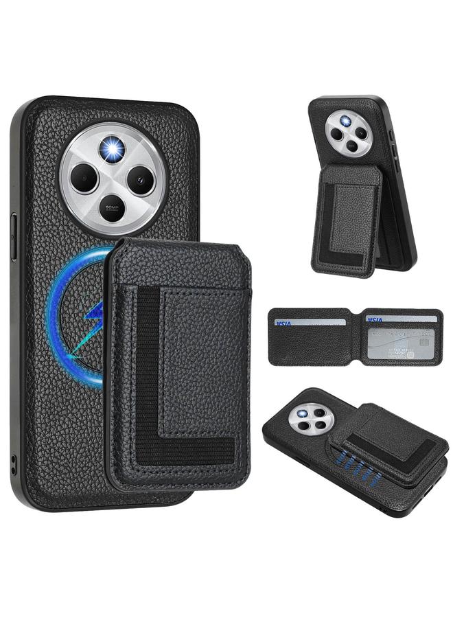 S-TOP Case For Redmi 14C 4G / 14R / A4 5G CX01 Detachable Magsafe Magnetic Card Bag Phone Case - Image 1
