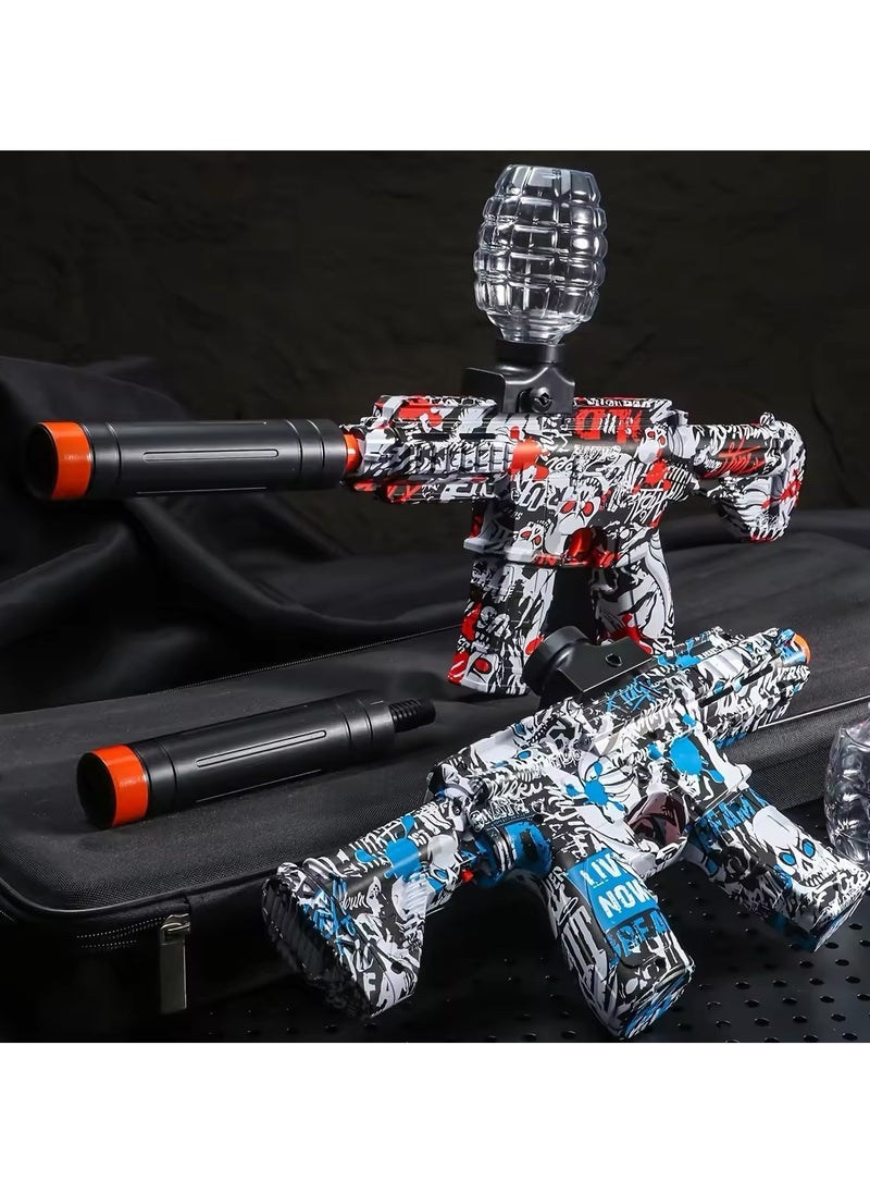 بندقية لعبة مسدس جل كهربائي من Ovya، مسدس جل تلقائي M416 صديق للبيئة مع 20000 رصاصة ونظارات واقية، لعبة أنشطة ممتعة وفي الهواء الطلق للأطفال